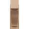 Ekena Millwork 6-in W x 16-in D x 16-in H Funston Block Rough Cedar Woodgrain TimberThane Outlooker, Primed Tan OUTUR060X16X16FST44RCPR - alternate 3